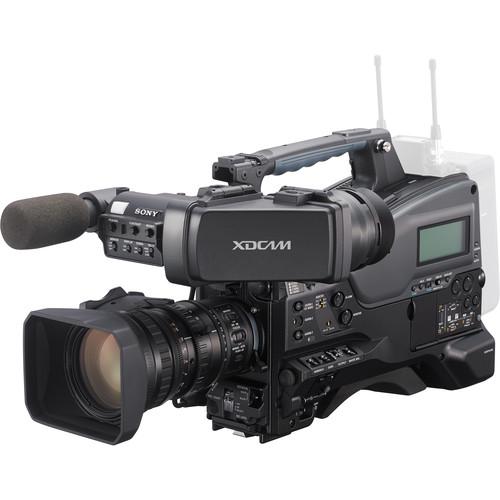 Cámara Sony PXW-X320 XDCAM con memoria de estado sólido y lente de zoom servo Fujinon 16x