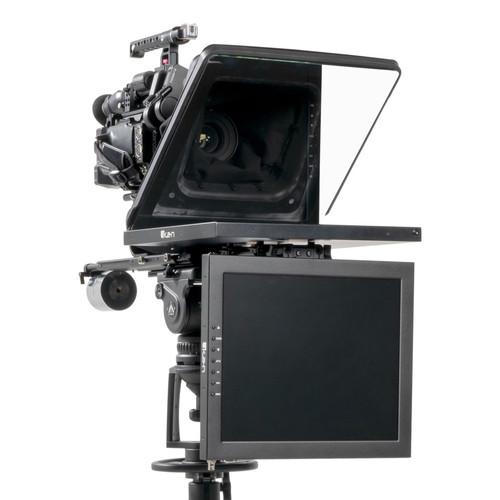 Teleprompter haz de alto brillo de 17 "con kit de monitor de talento de 17"