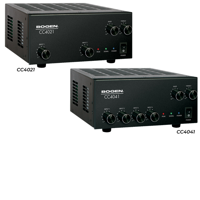 Amplificadores-mezcladores compactos CC4021 / CC4041