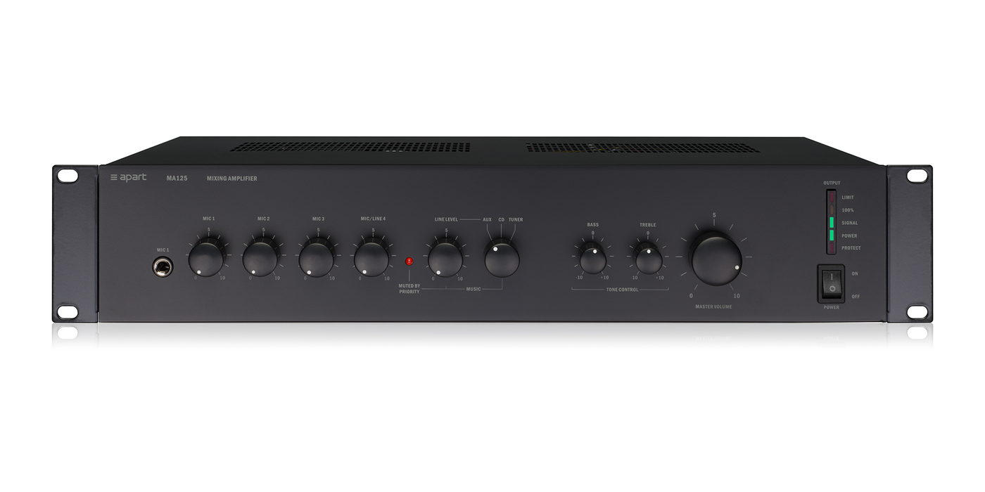 Amplificador mezclador MA125