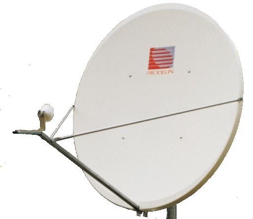 General Dynamics SATCOM Prodelin 1451 4.5M Receive Only Antenna