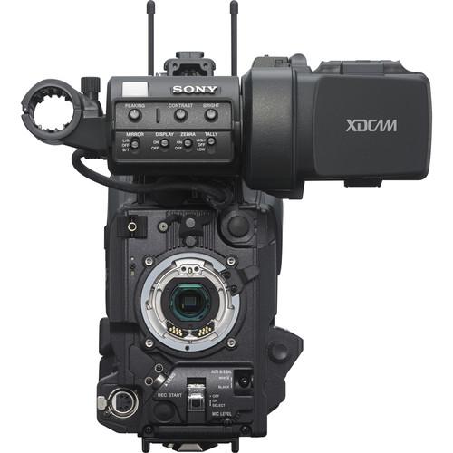 Cámara Sony PXW-X320 XDCAM con memoria de estado sólido y lente de zoom servo Fujinon 16x