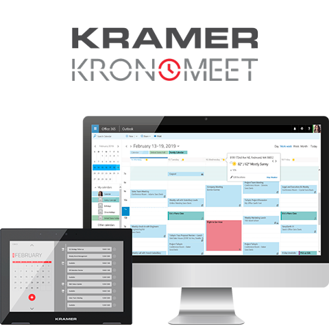 Reserva y programación de habitaciones Kramer KronoMeet